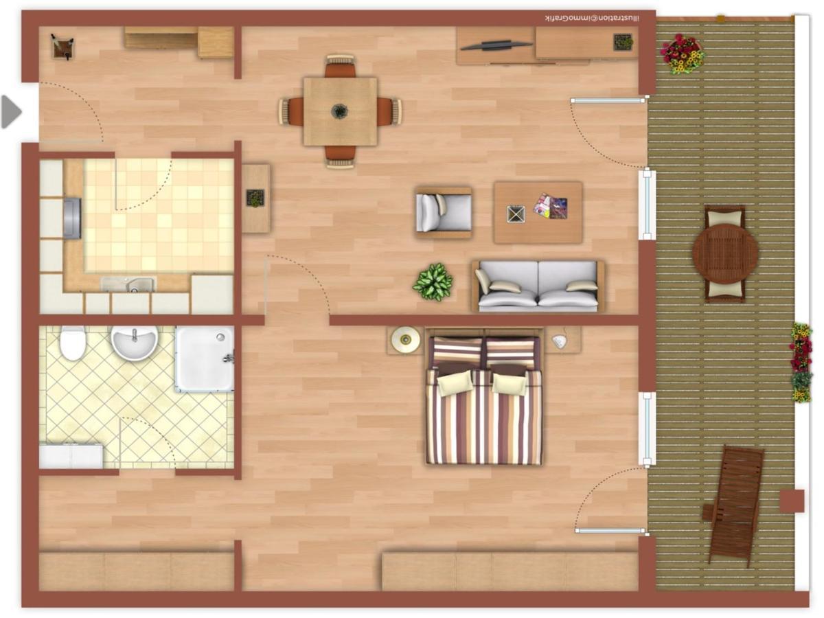 Alpenlodge, Ferienwohnung 14 Тирзее Екстериор снимка